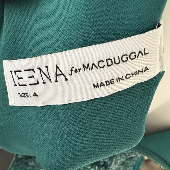 Mac Duggal Green Sequin Gown NWT size 4 - Picture 5 of 9